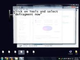 how to defrag pc without any software