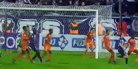 Goal Adam Ounas- Bordeaux 2 - 0 Lorient - 12-01-2016