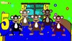 Cinque scimmiette ( Karaoke Versione ) Yleekids canzone per bambini in Italiano