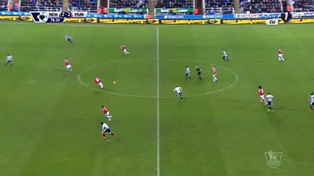 Wayne Rooney 2 nd Goal Newcastle 2-3 Man UTD FA CUP