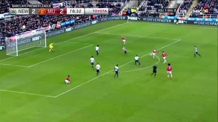 Newcastle United - Manchester  United 2-3 (Rooney)