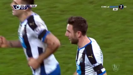 Paul Dummett Goal - Newcastle Utd 3-3 Manchester United - 12-01-2016 HD