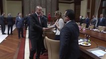 Cumhurbaşkanı Erdoğan, Ahıska Türkleri Heyetini Kabul Etti
