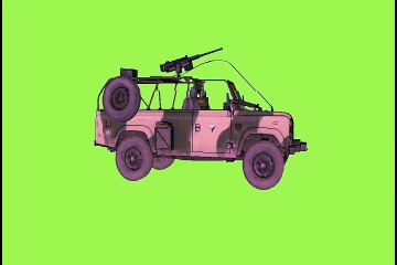 Arma 2 Vehicle Green Screen.