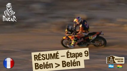 Résumé de l'étape 9 - Auto/Moto - (Belen / Belen)