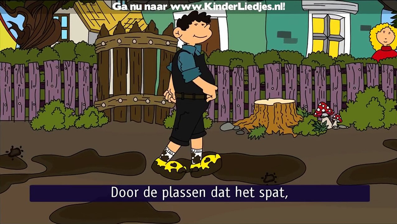 Kinderliedjes van vroeger -  Hannes loopt op klompen