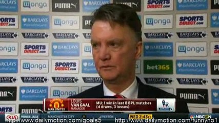 Télécharger la video: Louis Van Gaal Reaction on Newcastle 3 - 3 Manchester United Premier League 12-1-2016