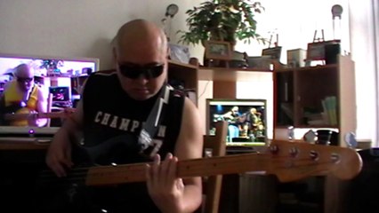 David Bowie Live at the Olympia 2002  -Let's Dance HD720 m2 Bass cover2 Bob Roha