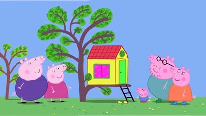 Peppa Pig Tree House Playset with Mummy Daddy George and Peppa!