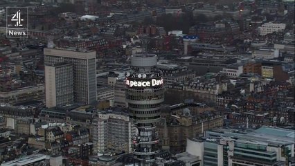 BT Tower tribute to David Bowie
