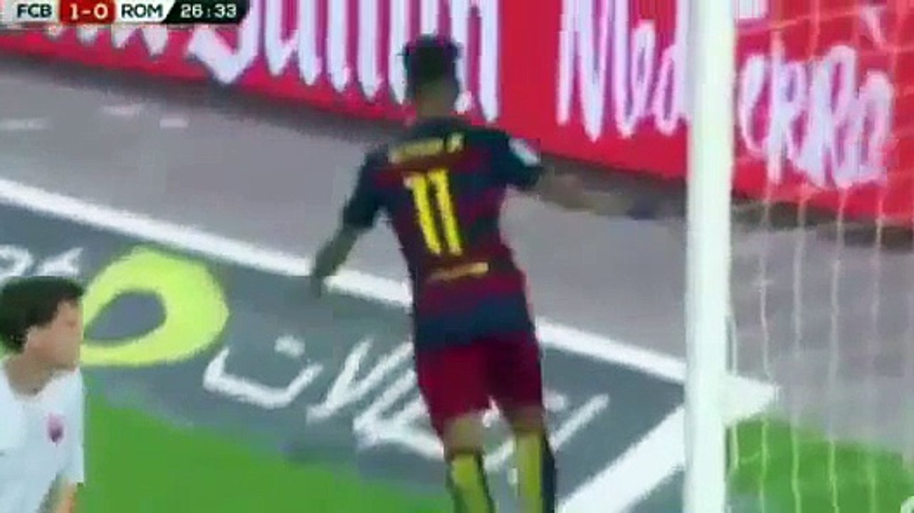 Barcelona vs as Roma 3-0 All Goals and Full highlights [05-8-2015]