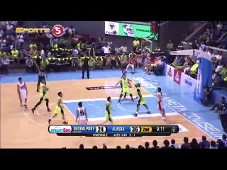 Global Port vs Alaska - 2nd Quarter - Semis Game 5 PBA Philippine Cup 2015-2016