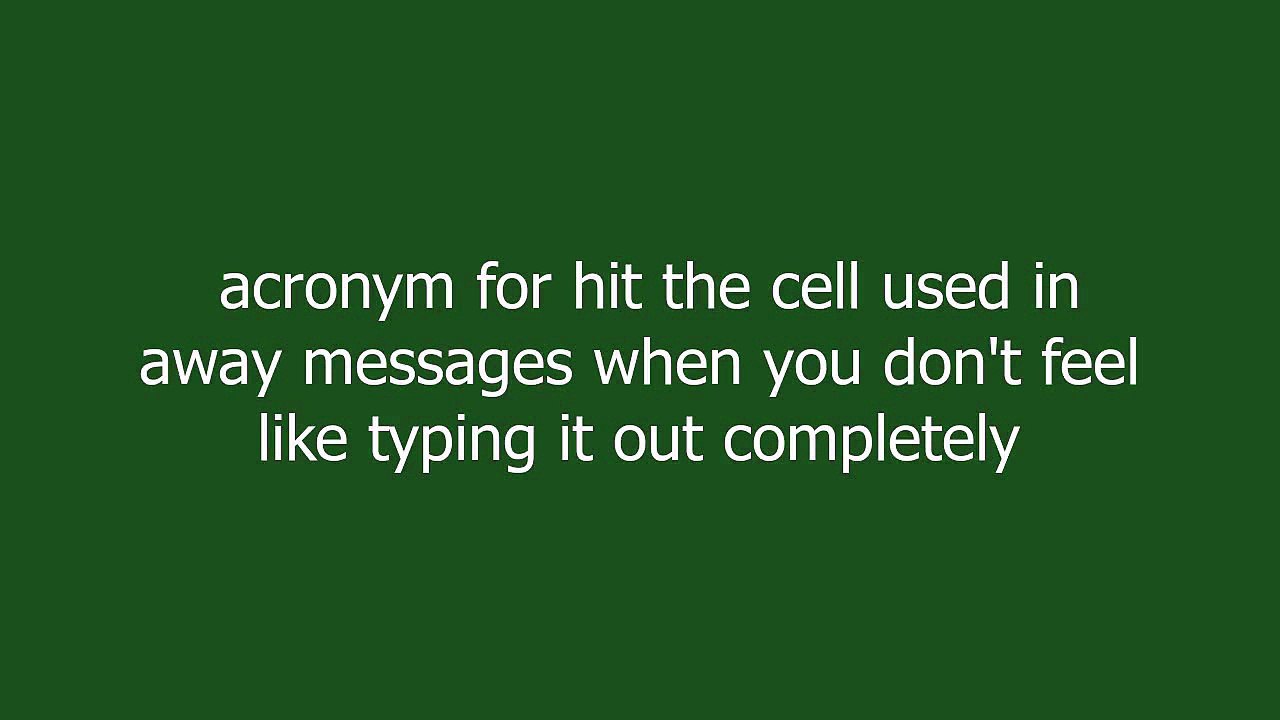 htc meaning and pronunciation