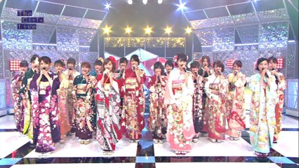 ハロプロ 新成人振袖コーデ 鈴木愛理 萩原舞 「一月一日」 (The Girls Live 20160111)