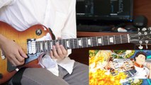 【ギター】食戟のソーマ OP2「ライジングレインボウ」(Guitar cover   Tab)