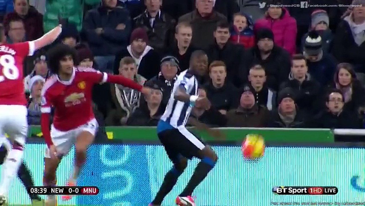 Newcastle vs Manchester united 03-03 le 12-01-16