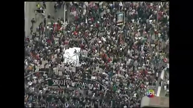 SP: Protesto contra aumento das tarifas do transporte público termina em confronto