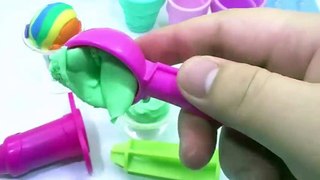 Play doh stick rainbow ice-cream with peppa pig en español toys video new 201
 Greatest Videos