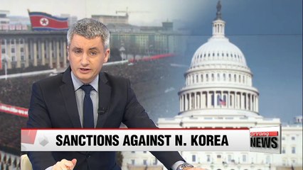 U.S. House to vote on N. Korea sanctions legislation