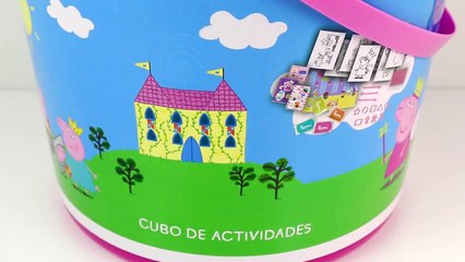 Peppa Pig Fun Activity Cube Play Doh coloring page Peppa dough creations