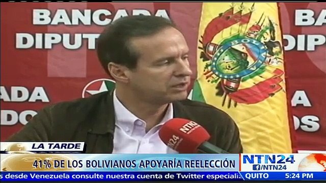 No queremos dictadores y no queremos tiranos: diputado boliviano a NTN24 sobre reelección de Evo Morales