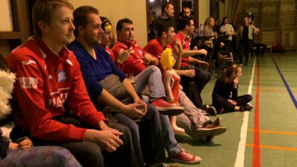 Basket Saint-Louis - Wanze: Cédric Aubert et Grégory Fraipont