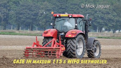 Case IH Maxxum 115 & Wifo diepwoeler