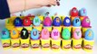 Play Doh Alphabet Surprise Œufs Play Doh ABC Apprendre lAlphabet Play Doh Œufs Huevos Sorpresa Jouets