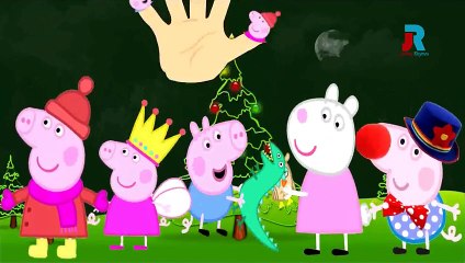 Peppa pig Cartoon Finger Family Nursery Rhymes | Baby finger song for kids (tegneserier fo