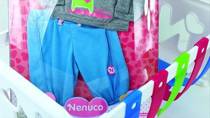 Nenuco Baby Doll Toys Sweet Dreams Cradle Set and Baby doll Like Real Dress Up
