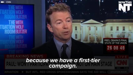 Rand Paul Will Boycott the Next GOP Debate