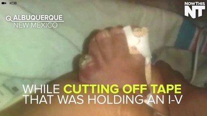 Nurse Accidentally Cut Off This Baby's Toe While Removing His IV