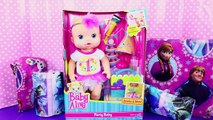 Baby Alive BIRTHDAY PARTY Disney Frozen Gifts Swim Dress Up Clothes, Blind Bags & Surprise