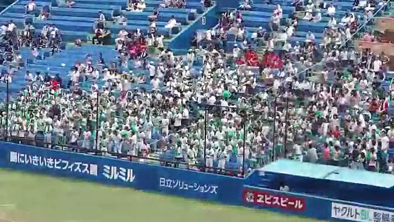 都立城東高校　シートノック応援