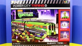 Teenage Mutant Ninja Turtles Power City Train TMNT Black Widow April is abducted By Shredd
