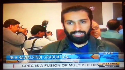 NCA Rawalpindi Graduation 11 Jan 2016 Report by Raza Khan
