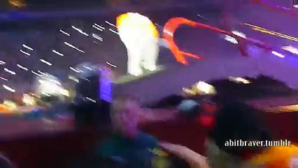 Niall getting hurt -Louis looking out for him