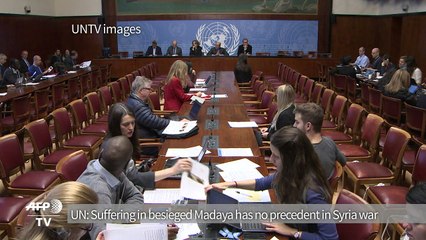Suffering in besieged Madaya has no precedent in Syria war: UN