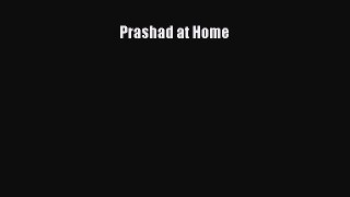 PDF Download Prashad at Home Download Online