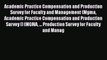 [PDF Download] Academic Practice Compensation and Production Survey for Faculty and Management