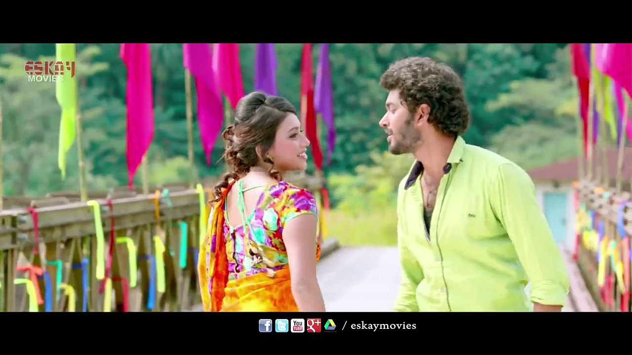 MONER BHITORE (Full Song) - Angaar - Bengali Movie - Om - Jolly - Emon Saha - Monir - Nancy -