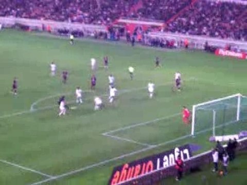 Coup franc pauleta+frappe de yepes psg troyes