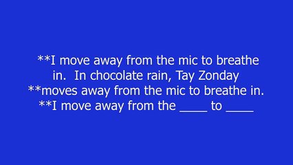 I Move Away From The Mic To Breathe In meaning and pronunciation
