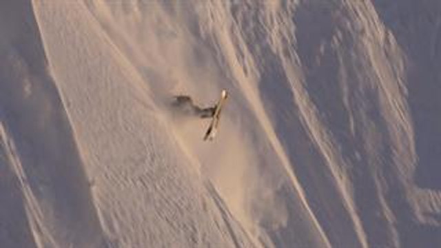 Skier Survives Insane Crash In Alaska