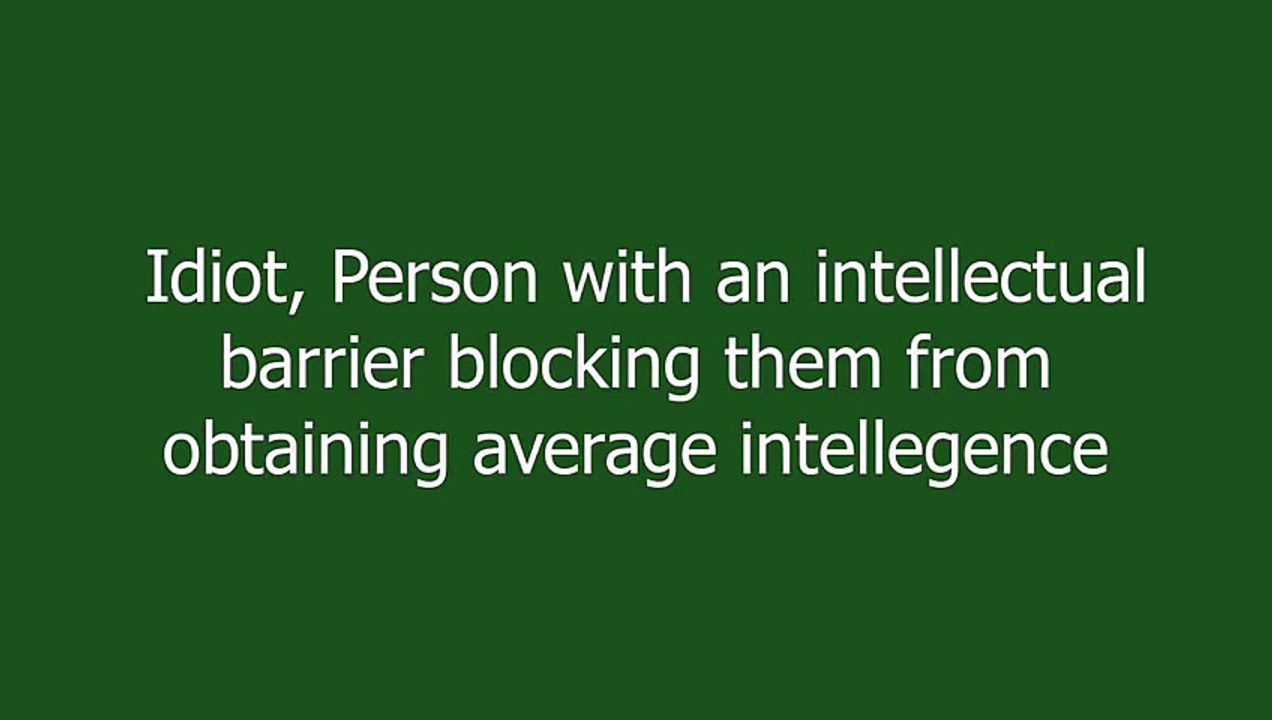 Idjit Meaning And Pronunciation Video Dailymotion