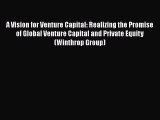 [PDF Download] A Vision for Venture Capital: Realizing the Promise of Global Venture Capital