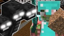 POPULARMMOS Minecraft: WITHER AT YOUR DOOR - PAT AND JEN Custom Map [2] GamingWithJen