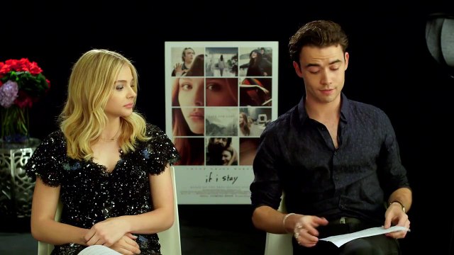 Fan Questions with Chloë Grace Moretz and Jamie Blackley The If I Stay Stars Hidden Talen