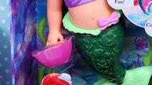 Ariel Color Changing Mermaid Doll Bubble BATH TIME Secret Reveal The Little Mermaid   Surprise Toys