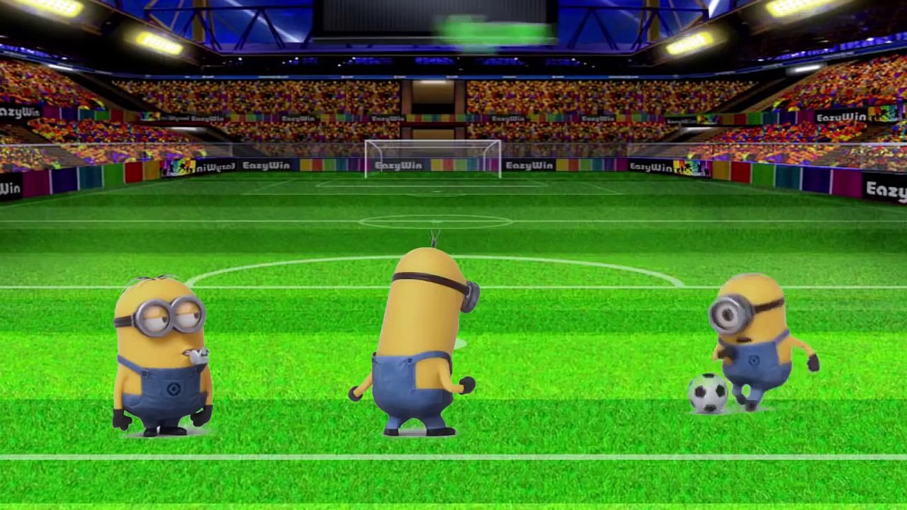 Lustigen Minions Spielen Fußball | Fußball-Schergen mini-Film 2015